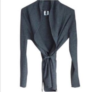 BCBGmaxazria Heather Gray Wool Sweater